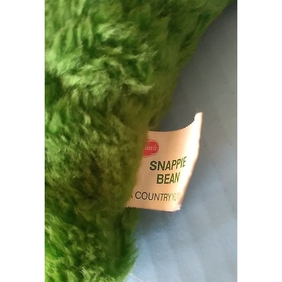 Vtg 1982/83 Del Monte Reddie Tomato Snappie Bean Country Yumkins Plush 7" 10" - Picture 7 of 9